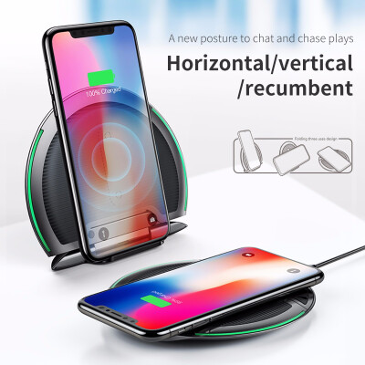 Baseus 10W Qi Wireless Charger Collapsible Multifunction Fast Wireless Charging For Samsung S9 S8 iPhone X 8
Baseus 10W Qi Wireless Charger Collapsible Multifunction Fast Wireless Charging For Samsung S9 S8 iPhone X 8