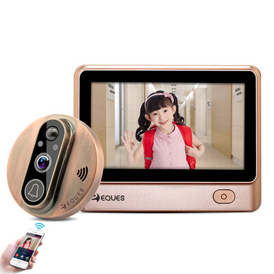 Eques dingdong2C electronic cat eye wireless doorbell visual home monitoring cat eye camera home smart cat eye night vision R29
Eques dingdong2C electronic cat eye wireless doorbell visual home monitoring cat eye camera home smart cat eye night vision R29