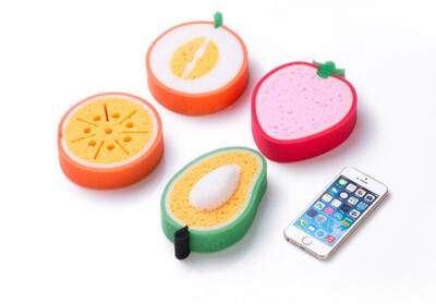 Cntomlv Cute Rags Fruit Shape Scouring Pad Sponge Kitchen Health Practical Cleaning Dishcloths Washing Decontamination Convenience
Cntomlv Cute Rags Fruit Shape Scouring Pad Sponge Kitchen Health Practical Cleaning Dishcloths Washing Decontamination Convenience