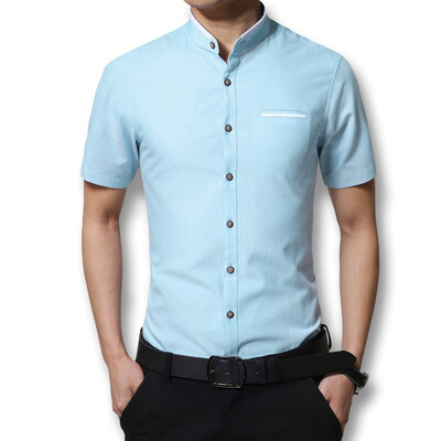 Men Dress Shirts Fashion Designer 2016 Men Short Sleeves Shirts Solid Color Men Shirts Casual Men Shirts Plus Size 5XL Hot Sale
Men Dress Shirts Fashion Designer 2016 Men Short Sleeves Shirts Solid Color Men Shirts Casual Men Shirts Plus Size 5XL Hot Sale