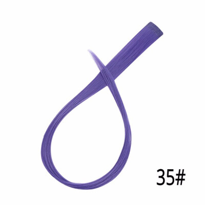 20" Synthetic Clip In Hair Extensions One Piece Rainbow Clip On Hair Pieces For Women 50cm Purple Pink Wig Ombre Hair Extension
20" Synthetic Clip In Hair Extensions One Piece Rainbow Clip On Hair Pieces For Women 50cm Purple Pink Wig Ombre Hair Extension