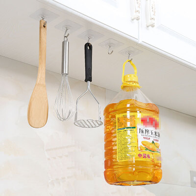 ShouYou transparent matte hook 8 packs no nail-free wall glue door behind the kitchen bathroom hook JD-SNN-07 matte
ShouYou transparent matte hook 8 packs no nail-free wall glue door behind the kitchen bathroom hook JD-SNN-07 matte