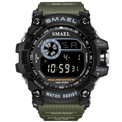 SMAEL new outdoor sports single display electronic watch waterproof shock-proof student mens sports watch
SMAEL new outdoor sports single display electronic watch waterproof shock-proof student mens sports watch