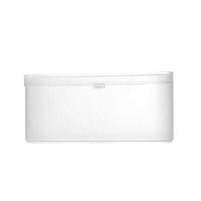 MINISO transparent frosted plastic storage box with lid cosmetic box desktop finishing box white
MINISO transparent frosted plastic storage box with lid cosmetic box desktop finishing box white