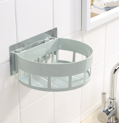 No trace bathroom rack Non perforated semicircle storage basket for hanging toilets
No trace bathroom rack Non perforated semicircle storage basket for hanging toilets