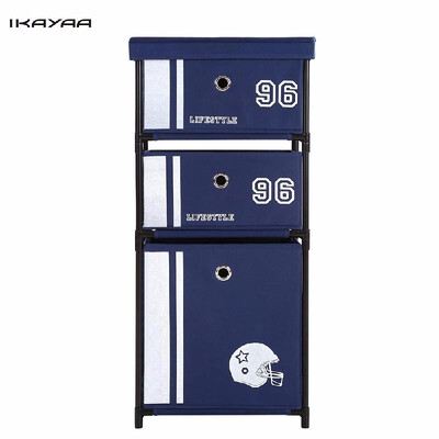 IKAYAA Fabric 4-Drawer Home Storage Cabinet Organizer Storage boxes for Clothes Toys Sockets
IKAYAA Fabric 4-Drawer Home Storage Cabinet Organizer Storage boxes for Clothes Toys Sockets