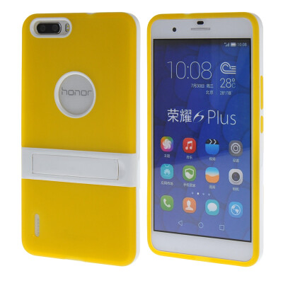 MOONCASE Huawei Case Jelly color Silicone Gel TPU Skin Slim With Stand Back Case Cover for Huawei Honor 6 Plus Yellow
MOONCASE Huawei Case Jelly color Silicone Gel TPU Skin Slim With Stand Back Case Cover for Huawei Honor 6 Plus Yellow