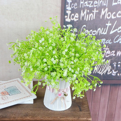 5pcs Artificial Babys Breath Gypsophila Wedding Plastic Flowers White Gypsophila Home Decorations
5pcs Artificial Babys Breath Gypsophila Wedding Plastic Flowers White Gypsophila Home Decorations