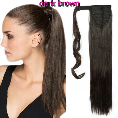 Hot Sell Sexy Long Straight Curly Tie upWrap Around Ponytail Clip in Hair Extensions 17-26 inch
Hot Sell Sexy Long Straight Curly Tie upWrap Around Ponytail Clip in Hair Extensions 17-26 inch