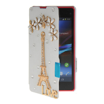 MOONCASE Rhinestone Crystal Ultre Slim Leather Side Flip Wallet Shell Back ЧЕХОЛ ДЛЯ Sony Xperia Z1 Compact (Mini) White
MOONCASE Rhinestone Crystal Ultre Slim Leather Side Flip Wallet Shell Back ЧЕХОЛ ДЛЯ Sony Xperia Z1 Compact (Mini) White
