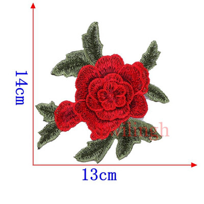 1 Pcs New Brand 3D Patches Big Red Rose Flower Embroidered Patch DIY Iron On Sew On Fabric Repair Clothing For Wedding Patches
1 Pcs New Brand 3D Patches Big Red Rose Flower Embroidered Patch DIY Iron On Sew On Fabric Repair Clothing For Wedding Patches