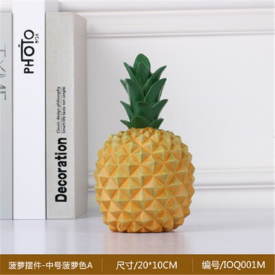 Nordic ins creative resin pineapple Storage tank piggy bank figurines living room TV cabinet home personality decorative ornament
Nordic ins creative resin pineapple Storage tank piggy bank figurines living room TV cabinet home personality decorative ornament