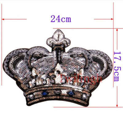 1Pcs Big Patches Brand Shine Sequin 3D Sticker Stickers Wing Rose Embroidery Motif Applique Garment Kids Women DIY Clothes Badge
1Pcs Big Patches Brand Shine Sequin 3D Sticker Stickers Wing Rose Embroidery Motif Applique Garment Kids Women DIY Clothes Badge