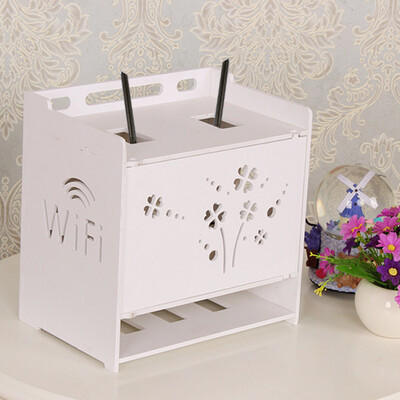 EDO router storage box creative hollow layered finishing junction box ventilation cooling wireless WiFi socket power storage shelf TH1290
EDO router storage box creative hollow layered finishing junction box ventilation cooling wireless WiFi socket power storage shelf TH1290