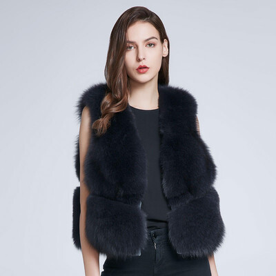 real natural Fox fur vest authentic womens jacket winter fur coat fluffy thermal leather 2018 new shelves discount
real natural Fox fur vest authentic womens jacket winter fur coat fluffy thermal leather 2018 new shelves discount