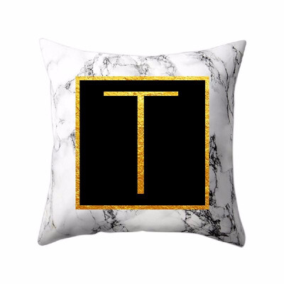 Modern Pillowcases 4545 Gold Alphabet Word Letter White Marble Pattern Pillow Case Super Soft Throw Sofa Bed Cushion Cover Protec
Modern Pillowcases 4545 Gold Alphabet Word Letter White Marble Pattern Pillow Case Super Soft Throw Sofa Bed Cushion Cover Protec