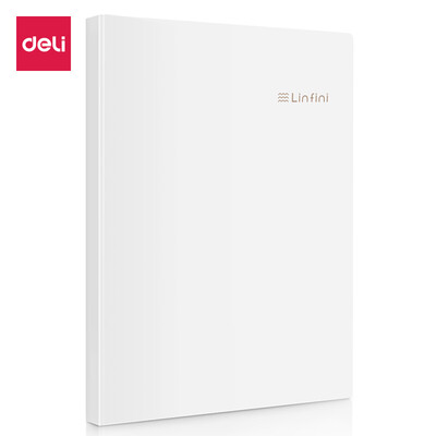 Deli deli music series 20 pages A4 pocket information booklet folder folder student paper storage bag layer cloud white single only 72411
Deli deli music series 20 pages A4 pocket information booklet folder folder student paper storage bag layer cloud white single only 72411
