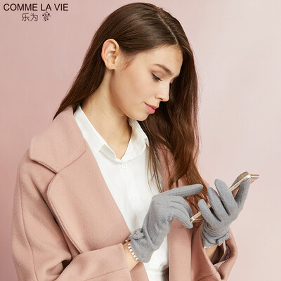 Le for comme lavie touch screen gloves ladies autumn&winter days wool points finger gloves thin section warm girls gloves cute solid color bow womens 17FD152 gray code
Le for comme lavie touch screen gloves ladies autumn&winter days wool points finger gloves thin section warm girls gloves cute solid color bow womens 17FD152 gray code