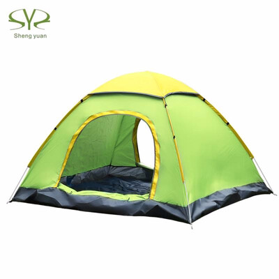 SHENGYUAN Outdoor Water Resistant Automatic Instant Setup Two Doors 3 - 4 Person Camping Tent with Canopy
SHENGYUAN Outdoor Water Resistant Automatic Instant Setup Two Doors 3 - 4 Person Camping Tent with Canopy