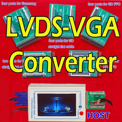 New TV160 Full HD LVDS Turn VGA LEDLCDTV Mainboard Tester Tools Converter Display VersionWith Five Adapter Plate
New TV160 Full HD LVDS Turn VGA LEDLCDTV Mainboard Tester Tools Converter Display VersionWith Five Adapter Plate