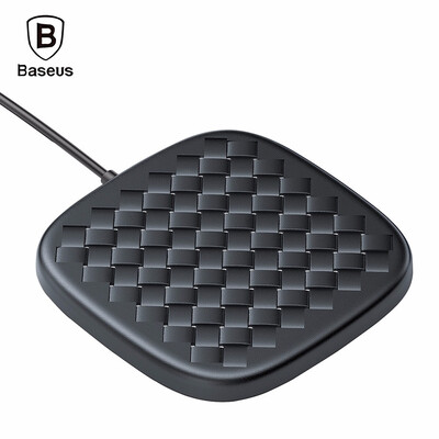 Baseus BSWC - P13 Fast Wireless Charger Woven Leather Charging Pad 10W The woven leather surface is breathable&stylish
Baseus BSWC - P13 Fast Wireless Charger Woven Leather Charging Pad 10W The woven leather surface is breathable&stylish