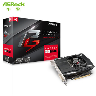 ASRock RX550 2G Phantom Gold Edition Phantom Gaming 1183-1230 MHz 6000 MHz GDDR5 Game Graphics
ASRock RX550 2G Phantom Gold Edition Phantom Gaming 1183-1230 MHz 6000 MHz GDDR5 Game Graphics