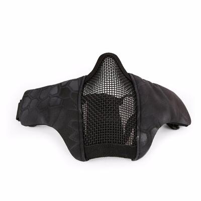 Tactical Airsoft Mask Helmet Half Lower Face Metal Steel Mesh Net Hunting Protective prop for Paintball Party Mask CS
Tactical Airsoft Mask Helmet Half Lower Face Metal Steel Mesh Net Hunting Protective prop for Paintball Party Mask CS