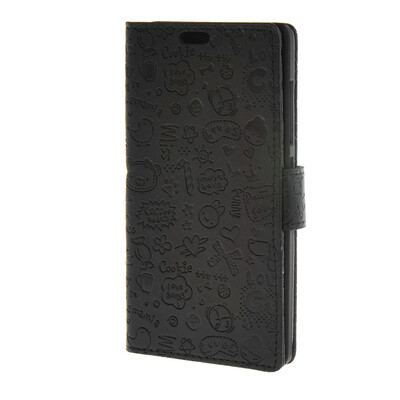 MOONCASE Lovely pattern Leather Card Wallet Slot Bracket Back Case Cover for Nokia Lumia 540 N540 Black
MOONCASE Lovely pattern Leather Card Wallet Slot Bracket Back Case Cover for Nokia Lumia 540 N540 Black