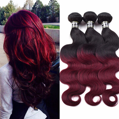 Amazing Star Ombre Malaysian Virgin Hair 3 Bundles Body Wave Human Hair Weave Bundles 100 Human Hair Extensions T1B99j
Amazing Star Ombre Malaysian Virgin Hair 3 Bundles Body Wave Human Hair Weave Bundles 100 Human Hair Extensions T1B99j