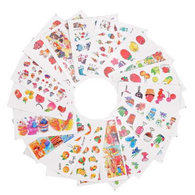 18 Sheets Nail Sticker Set Mixed Butterfly Flower Pattern Nail Paper Tip Nail Art Styling Set DIY Water Transfer
18 Sheets Nail Sticker Set Mixed Butterfly Flower Pattern Nail Paper Tip Nail Art Styling Set DIY Water Transfer
