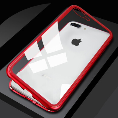 For iPhone 6 6S 7 8 Plus Slim Hard Shockproof Case Magnetic Adsorption Metal Bumper Tempered Glass Back Cover Case
For iPhone 6 6S 7 8 Plus Slim Hard Shockproof Case Magnetic Adsorption Metal Bumper Tempered Glass Back Cover Case