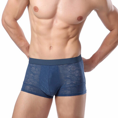 Mens Bamboo Fiber Boxer Underwear Comfortable Breathable Sexy Perspective Mens Underwear
Mens Bamboo Fiber Boxer Underwear Comfortable Breathable Sexy Perspective Mens Underwear