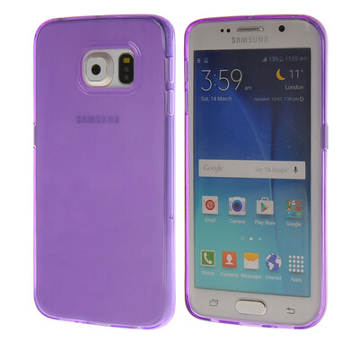 MOONCASE Smooth Skin Soft Silicone Gel TPU Flexible Shell Protective Case Cover for Samsung Galaxy S6 Edge Purple 03
MOONCASE Smooth Skin Soft Silicone Gel TPU Flexible Shell Protective Case Cover for Samsung Galaxy S6 Edge Purple 03