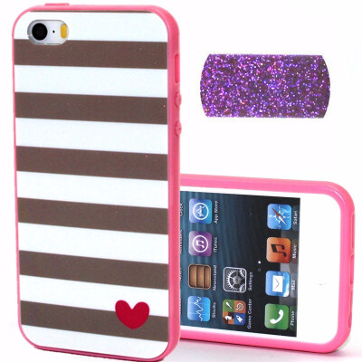 2 in 1 for iPhone 5 5S Retro Soft Silicone Bling Glitter Flower Cake Leaf Printed Back Skin+Bumper Frame Apple iPhone 5 5S
2 in 1 for iPhone 5 5S Retro Soft Silicone Bling Glitter Flower Cake Leaf Printed Back Skin+Bumper Frame Apple iPhone 5 5S