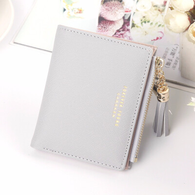 Short wallet female fold simple Korean version thin style lovely zipper multi function student
Short wallet female fold simple Korean version thin style lovely zipper multi function student