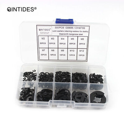 QINTIDES 300pcsset DIN6799 M2 M3 M4 M5 M6 M7 M8 M9 M10 M12 Stainless Steel Circlip Retainer E-type Buckle-shaped Split Washer
QINTIDES 300pcsset DIN6799 M2 M3 M4 M5 M6 M7 M8 M9 M10 M12 Stainless Steel Circlip Retainer E-type Buckle-shaped Split Washer