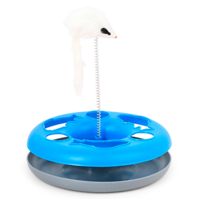 Cntomlv Cat Toys Spring Mice Crazy Amusement Disk Multifunctional Disk Play Activity Pet Funny Toys Multiple Color
Cntomlv Cat Toys Spring Mice Crazy Amusement Disk Multifunctional Disk Play Activity Pet Funny Toys Multiple Color
