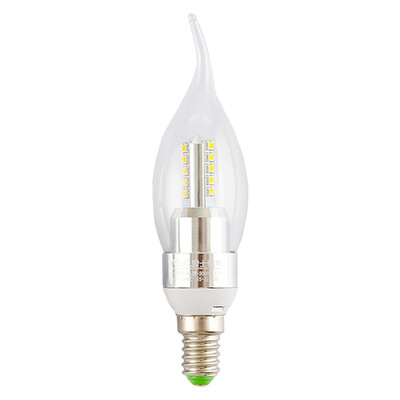 NVC light bulb led light 3WE14 spiral small mouth pull tail bubble silver base 2700K yellow
NVC light bulb led light 3WE14 spiral small mouth pull tail bubble silver base 2700K yellow