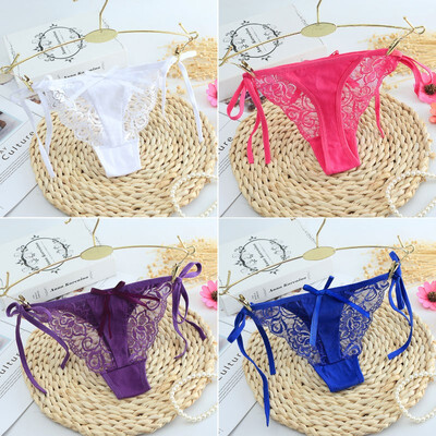 New Sexy Lace Thong Panties Good Elastic Underwear Women Mini G-string V Back Strappy Brazilian Under pants
New Sexy Lace Thong Panties Good Elastic Underwear Women Mini G-string V Back Strappy Brazilian Under pants