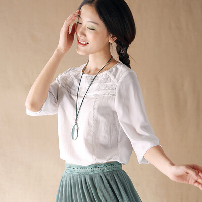 Yan Man Spring&Autumn Shirt Women&39s Shirt Chiffon Round Collar Shirt 8510110638 White
Yan Man Spring&Autumn Shirt Women&39s Shirt Chiffon Round Collar Shirt 8510110638 White