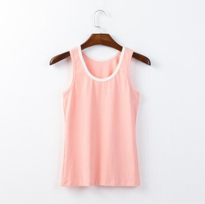 Canvaus Summer New Women Sports Fashion Color Matching Sexy Camisole Cotton Tanks Tops
Canvaus Summer New Women Sports Fashion Color Matching Sexy Camisole Cotton Tanks Tops