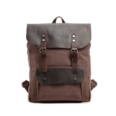 Retro canvas shoulder bag women canvas backpack for men and women school bag with genuine leather famous brand travel backpack
Retro canvas shoulder bag women canvas backpack for men and women school bag with genuine leather famous brand travel backpack