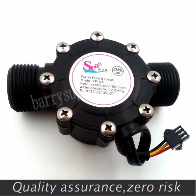 Water Pipe Flow Meter Sensor Counter Indicator Hall Water Heater Accessories Flowmeter DN25 G1 Flow range 2-100Lmin
Water Pipe Flow Meter Sensor Counter Indicator Hall Water Heater Accessories Flowmeter DN25 G1 Flow range 2-100Lmin