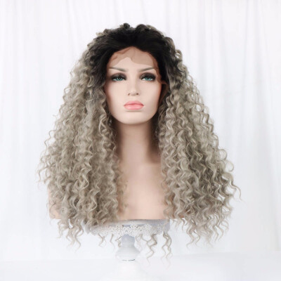 24" Blonde Lace Front Wig Synthetic Hair Natural Hairline 340g Brown Black Lace Front Curly Wigs For Black Women
24" Blonde Lace Front Wig Synthetic Hair Natural Hairline 340g Brown Black Lace Front Curly Wigs For Black Women