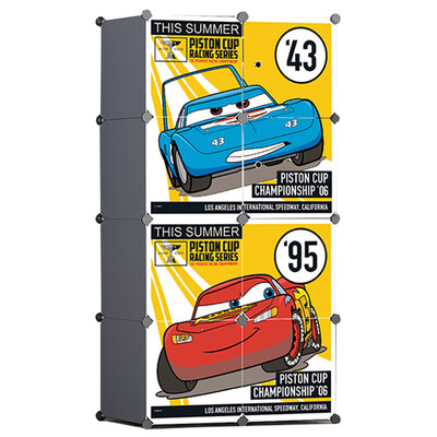 Disney DISNEY McQueen storage cabinet simple wardrobe various optional 8 door 6 grid 1 hanging deep resin plastic wardrobe adult baby child combination locker
Disney DISNEY McQueen storage cabinet simple wardrobe various optional 8 door 6 grid 1 hanging deep resin plastic wardrobe adult baby child combination locker