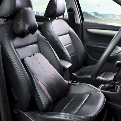 CarSetCity leather space memory cotton headrest lumbar suit car accessories lumbar cushion neck pillow two-piece CS-83108 black
CarSetCity leather space memory cotton headrest lumbar suit car accessories lumbar cushion neck pillow two-piece CS-83108 black