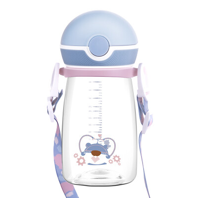 Little white bear childrens cup sippy cup Tritan cup strap dual-use 360ML blue 09687
Little white bear childrens cup sippy cup Tritan cup strap dual-use 360ML blue 09687