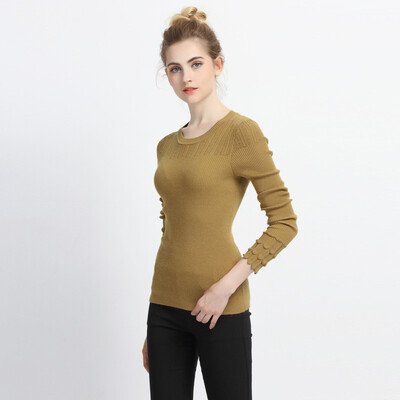 Women Slim Sexy Tight Bottoming Knitted Pullovers High Elastic Solid O-neck Long Sleeve Winter Sweater
Women Slim Sexy Tight Bottoming Knitted Pullovers High Elastic Solid O-neck Long Sleeve Winter Sweater