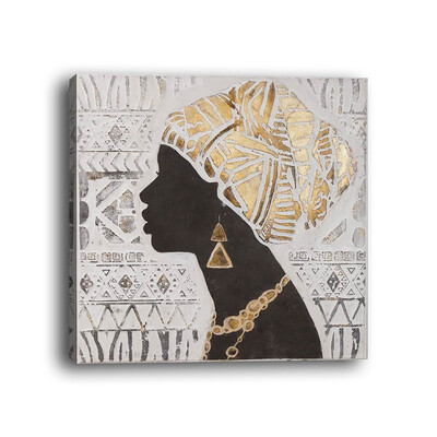 Framed canvas modern living room bedroom background wall abstract african character decorative painting
Framed canvas modern living room bedroom background wall abstract african character decorative painting