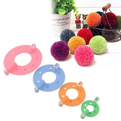 8pcs 4 Sizes DIY pom pom maker Fluff Ball Weaver Needle Craft Knitting Tool wool needlework Set sewing accessories
8pcs 4 Sizes DIY pom pom maker Fluff Ball Weaver Needle Craft Knitting Tool wool needlework Set sewing accessories